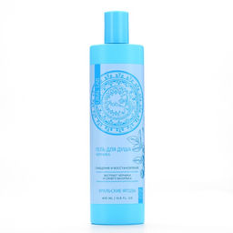 Гель для душа женский с экстрактом черники и василька, 410 мл, URAL LAB  фото 2