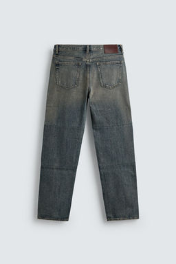 STRAIGHT FIT JEANS WITH SEAMS - Zara фото 11