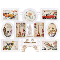 Фоторамка коллаж Париж 54x42 см / A091-1 /уп 24/ 9 фото - Галеонтрейд фото 7