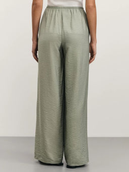 Прямые брюки из фактурной вискозы / Zarina  фото 4