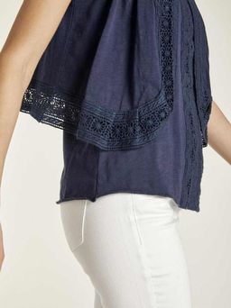 Топ и жилет, синие - Heine фото 5