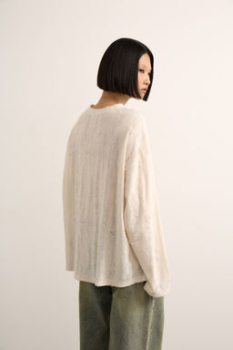 Лонгслив оверсайз в стиле гранж - Mollis фото 6