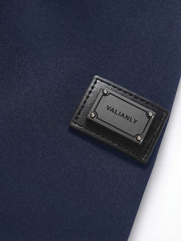 Ветровка мужская софтшелл виндстоппер с капюшоном спортивная темно-синего цвета 9615_1TS