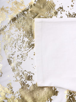 Футболка женская MIST Gold, размер 44, белая