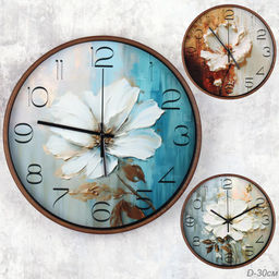 Цена за 1 шт. Часы настенные 30 см / 5715 /уп 20/ - Галеонтрейд фото 3