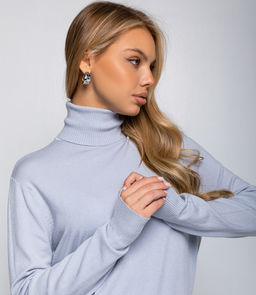 Водолазка #ОКТ06, светло-серый - Dommod фото 5