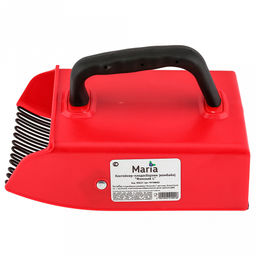 Марья (Maria) Комбайн (контейнер) плодосборник Финский L для ягод, 24,5х17,5х14см, с заслонкой, пластик/металл/обрезиненная ручка (подходит для всех типов ягод), цвет - красный (Китай) - Домашняя мода фото 3