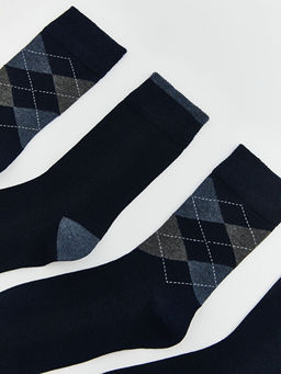 Desenli Erkek Soket ?orap 7li Paket