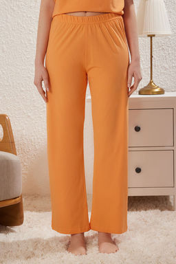 Trendyolmilla Lila %100 Pamuklu Eglenceli Bask?l? T-shirt-Pantolon Orme Pijama Tak?m? THMSS23PT00134 фото 36