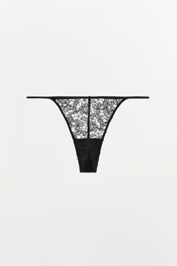 LACE THONG - Zara фото 5