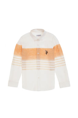 Erkek _ocuk Turuncu Uzun Kollu G_mlek Sepette S_rpriz _ndirim - U.s. polo assn фото 2