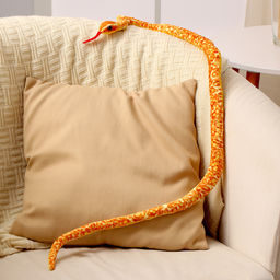 Мягкая игрушка Змея, 108 см, цвет оранжевый, жёлтый - Simaland фото 5