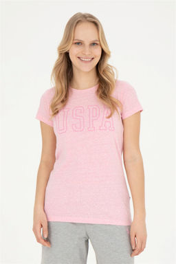 Женский розовый пижамный комплект Неожиданная скидка в корзине - U.s. polo assn фото 3