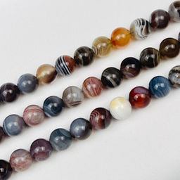 Бусины для украшений из ботсванского Агата 39 см