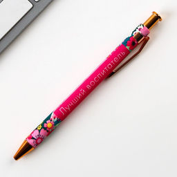 Подарочный набор, ежедневник А5, 80 листов, ручка, стикеры, термостакан 350 мл «Любимому воспитателю»