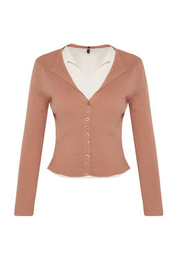 TRENDYOLMILLA Lacivert Ikili Triko H?rka TWOAW25HI00153  фото 12