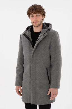 Мужская серая гербовая пальто Неожиданная скидка в корзине - U.s. polo assn фото 3