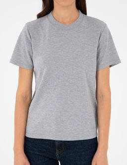 Gri Melanj Slim Fit Ti__rt - Pierre cardin фото 6