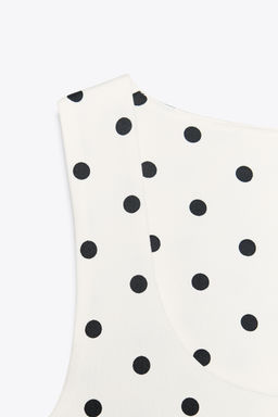 CAMISETA POLIAMIDA TIRANTE ANCHO / Crudo / Negro - Zara фото 6