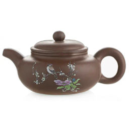 Чайник глиняный Певчий, коричневый, 230 мл - Fujian Province Guang Fu Tea фото 2