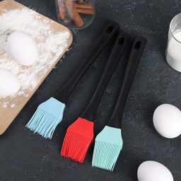 Кисть Доляна «Контраст», силикон, 23 см, МИКС