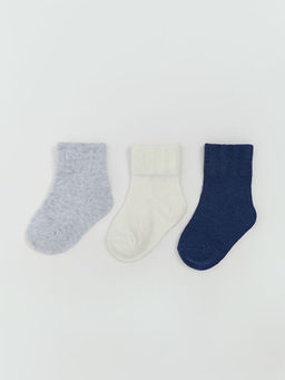 Basic Erkek Bebek Soket ?orap 3l?