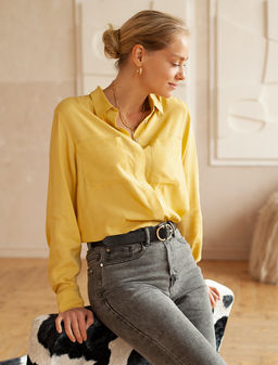 VILATTE / Блузка из вискозы с лиоцеллом