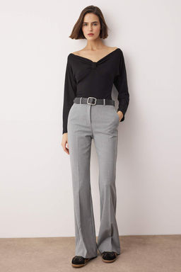 Siyah Orme Bluz TWOAW26BZ00331 - Trendyolmilla фото 2