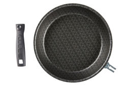 Сковорода 260мм,1 ручка, без крышки, антипригарное покрытие, Сплав А5 Лён - Калитва фото 4