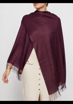 Палантин облегченный Pashmina Lanotti/фиолетовый