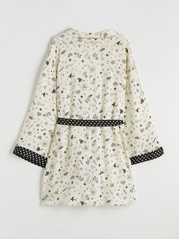 ?al Yaka Desenli Kad?n Sabahl?k