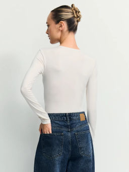 Базовое боди с длинным рукавом / Zarina