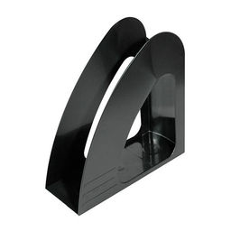 Лоток вертикальный для бумаг INFORMAT 90 мм, черный пластик