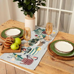 Дорожка Этель Hygge 30*70 см, 100% хлопок, саржа 190 г/м2  фото 2