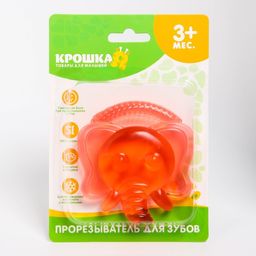 Прорезыватель охлаждающий Слоник, цвет МИКС, Крошка Я  фото 5