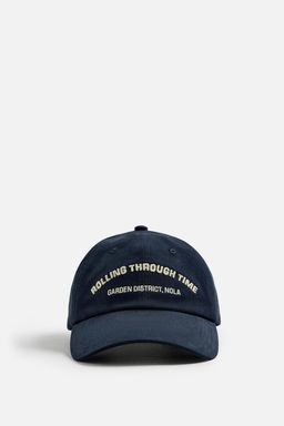 CAP WITH CONTRAST EMBROIDERY - Zara фото 2