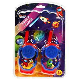 Рация детская 2шт. "Космические приключения" (B1652073-R12, 372311) в блистере