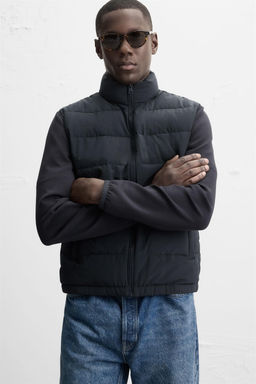 CONTRAST PADDED JACKET - Zara фото 6