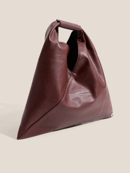 Женская сумка с ручкой MM6 MAISON MARGIELA MINI JAPANESE Артикул 4670193, коричнево-бордовый - Divas bag фото 3