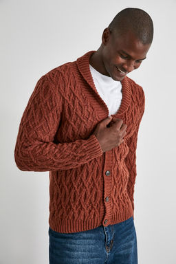 TRENDYOL MAN Siyah Erkek Sal Yaka Sac Orgu H?rka TMNAW21HI0320 - Trendyolmilla фото 4