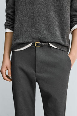 SLIM FIT COMFORT TROUSERS - Zara фото 28