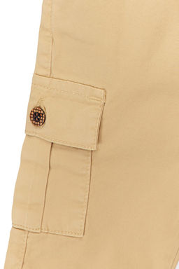 Erkek Cocuk Ac?k Camel Cepli Beli Lastikli Esnek Jogger Dokuma Pantolon TKDSS24PL00003 - Trendyolmilla фото 5