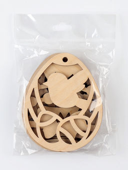 Цена за 2 шт. Заготовки для творчества. Роспись по дереву Пасха: пасхальные подвески, 5 шт.