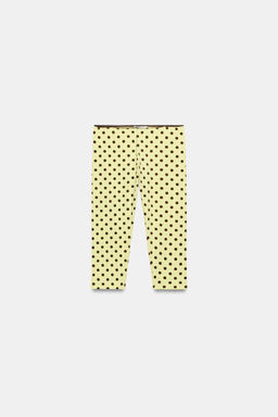 PANTAL?N CAPRI LUNARES / Amarillo - Zara фото 4
