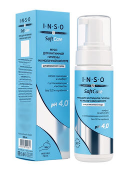 Мусс для интимной гигиены INSO Soft Care, 150 мл