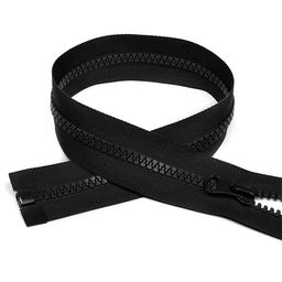 Молния Mzip трактор №5 1 замок усил.зв., 60см, цв.F322 черный уп.1шт