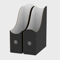 VAL CG-BW-2VP-85mix Лотки для бумаг верт., 31*23.5*8.5 см, набор 4 шт., 2 цвета, CLASSIC GREY, шт