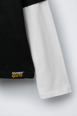 STUMBLE GUYS   SCOPELY DOUBLE LONG SLEEVE T-SHIRT - Zara фото 4