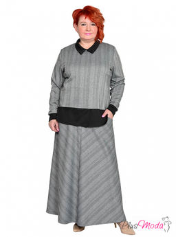 Юбка Модель №1840 размеры 44-84 - Plusmoda фото 9