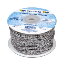 Шнур Gamma 3 мм GTR-3 плетеный 25 м 0.5 м